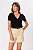 T-SHIRT DECOTE V PRETO SOFIA ESSENTIAL - Imagem 7