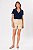 T-SHIRT DECOTE V AZUL MARINHO SOFIA ESSENTIAL - Imagem 3