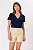 T-SHIRT DECOTE V AZUL MARINHO SOFIA ESSENTIAL - Imagem 4