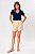 T-SHIRT DECOTE V AZUL MARINHO SOFIA ESSENTIAL - Imagem 5