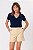 T-SHIRT DECOTE V AZUL MARINHO SOFIA ESSENTIAL - Imagem 6
