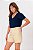 T-SHIRT DECOTE V AZUL MARINHO SOFIA ESSENTIAL - Imagem 8
