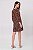 VESTIDO VISCOSE ESTAMPADO BROWN PRINT - Imagem 2
