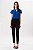 BLUSA CREPE ENERGY BLUE VALENTINA - Imagem 4