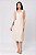 VESTIDO MIDI NATURAL LINHO FERNANDA - Imagem 7
