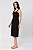VESTIDO MIDI PRETO LINHO FERNANDA - Imagem 7