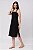 VESTIDO MIDI PRETO LINHO FERNANDA - Imagem 8