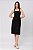 VESTIDO MIDI PRETO LINHO FERNANDA - Imagem 14