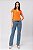 BLUSA CREPE LARANJA VALENTINA - Imagem 6