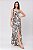 VESTIDO LONGO CLASSIC CASHMERE CORAL ESTAMPADO - Imagem 1