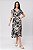 VESTIDO JARDIM URBANO P&B VISCOSE ESTAMPADA - Imagem 1