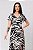 VESTIDO JARDIM URBANO P&B VISCOSE ESTAMPADA - Imagem 2