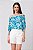 BLUSA ESTAMPADA TURQUESA SUMMER - Imagem 1