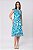 VESTIDO MIDI ESTAMPADO TURQUESA SUMMER - Imagem 4