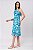 VESTIDO MIDI ESTAMPADO TURQUESA SUMMER - Imagem 5
