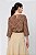 BLUSA ESTAMPADA PAISLEY MOCHA MOUSSE - Imagem 9