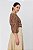 BLUSA ESTAMPADA PAISLEY MOCHA MOUSSE - Imagem 8