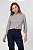 BLUSA MANGA 3/4 MELINA GREY - Imagem 6