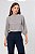 BLUSA MANGA 3/4 MELINA GREY - Imagem 8