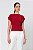 BLUSA MANGA CURTA DALILA BORDÔ - Imagem 3