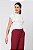 BLUSA MANGA CURTA DALILA OFF WHITE - Imagem 7