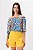 BLUSA OMBRO ESTAMPA ANIMAL PRINT COLOR - Imagem 1