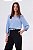 BLUSA MANGA 3/4 ALICE GLACIAL BLUE - Imagem 4