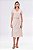 VESTIDO MIDI CAMILA NATURAL - Imagem 1