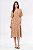 VESTIDO MIDI ASTRAL OCRE - Imagem 1