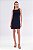 VESTIDO NEW PATY AZUL MARINHO - Imagem 1