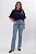 CALÇA RETA JEANS BARRA DESFIADA - Imagem 12
