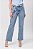 CALÇA RETA JEANS BARRA DESFIADA - Imagem 3