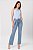 CALÇA RETA JEANS BARRA DESFIADA - Imagem 4