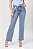 CALÇA RETA JEANS BARRA DESFIADA - Imagem 5
