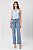 CALÇA RETA JEANS BARRA DESFIADA - Imagem 1