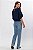 CALÇA RETA JEANS BARRA DESFIADA - Imagem 19