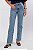 CALÇA RETA JEANS BARRA DESFIADA - Imagem 13