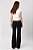 CALÇA FLARE CREPE CAROL PRETO - Imagem 8
