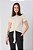 T-SHIRT LAÇO LINHO ESSENTIAL OFF WHITE - Imagem 1