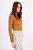 BLUSA CANELADA SUEDE CARAMELO - Imagem 3