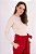 BLUSA CANELADA SUEDE PALHA - Imagem 3