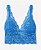 TOP CROPPED RENDA LACE MYKONOS BLUE - Imagem 1
