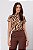 BLUSA PRINT BROWN - Imagem 5