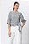 BLUSA 3/4 LONDRES LIGHT GREY - Imagem 1