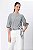 BLUSA 3/4 LONDRES LIGHT GREY - Imagem 1