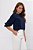 BLUSA 3/4 ITALIA AZUL MARINHO - Imagem 6
