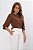 BLUSA 3/4 ITALIA CHOCOLATE SAUCE - Imagem 12