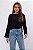 BLUSA MANGA LONGA FRANÇA PRETO - Imagem 1