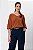 BLUSA NEW MANGA 3/4 FRANÇA RUSTIC CARAMEL - Imagem 3