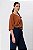 BLUSA NEW MANGA 3/4 FRANÇA RUSTIC CARAMEL - Imagem 5
